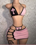 3pcs Printed Set Women Swimwear S-XL