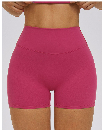 OEM Logo Customized Women Yoga Seamless Shorts S-XL