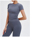 Seamless Women Wholesale Short Sleeve T Shirt S-XL