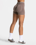 OEM Logo Printed Women Yoga Shorts XS-L