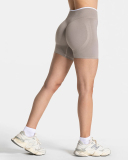 OEM Logo Printed Women Yoga Shorts XS-L