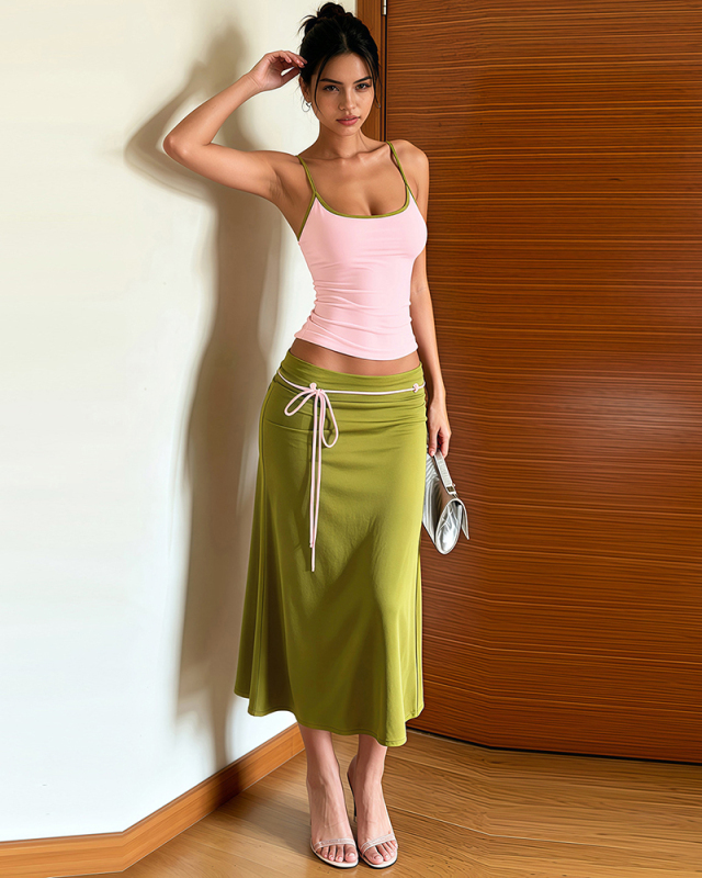 Wholesale Women New Summer Skirt Set S-L