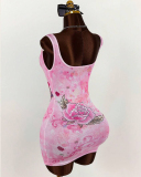 New Arrival Printed Sleeveless Women Summer Dress S-XL