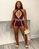 Women Spring Summer Hollow Out Fashion Romper S-L