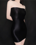 Strapless Women Sexy Mini Short Dress M-L