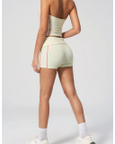 OEM Printed Logo Summer Comfort Two Piece Yoga Set S-XL