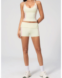 OEM Printed Logo Summer Comfort Two Piece Yoga Set S-XL