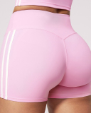 OEM Logo Printed Women Summer Yoga Shorts S-XL