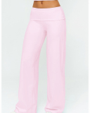 OEM Logo Printed Loose Style Women Yoga Pants S-XL