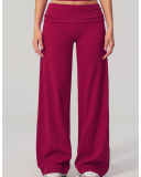 OEM Logo Printed Loose Style Women Yoga Pants S-XL