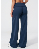 OEM Logo Printed Loose Style Women Yoga Pants S-XL