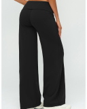 OEM Logo Printed Loose Style Women Yoga Pants S-XL