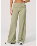 OEM Logo Printed Loose Style Women Yoga Pants S-XL
