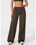 OEM Logo Printed Loose Style Women Yoga Pants S-XL