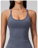 OEM Women's Fitted Athletic Tank Top Yoga Vest S-XL