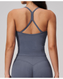 OEM Women's Fitted Athletic Tank Top Yoga Vest S-XL