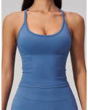 OEM Women's Fitted Athletic Tank Top Yoga Vest S-XL