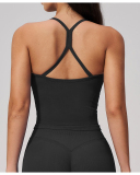 OEM Women's Fitted Athletic Tank Top Yoga Vest S-XL