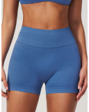 OEM Logo Women's High-Waisted Stretchy Butt-Lifting Yoga Shorts S-XL