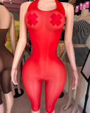 Wholesale Summer See Through Hot Jumpsuit One size