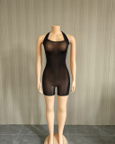 Wholesale Sexy See Through Women Jumpsuit One size