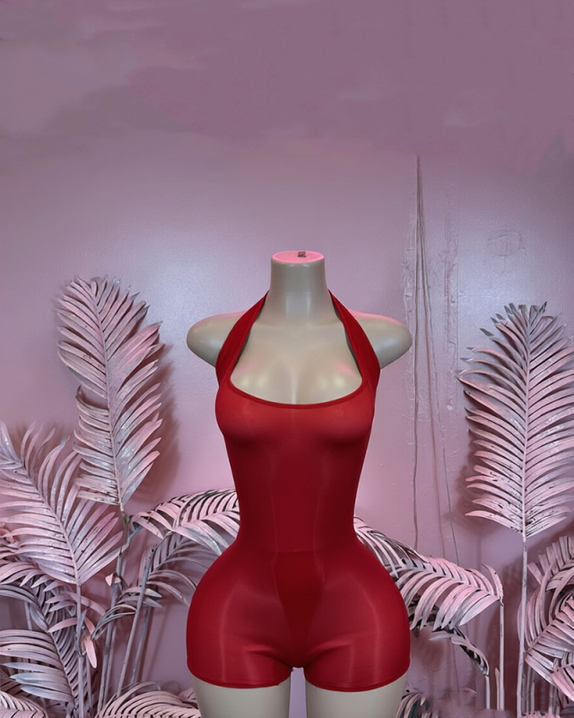 Wholesale Sexy See Through Women Jumpsuit One size