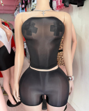Wholesale Mesh Women Summer Short Set One size