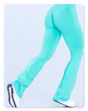 OEM Logo Printed Sporty High Waist Seamless Yoga Pants XS-XL