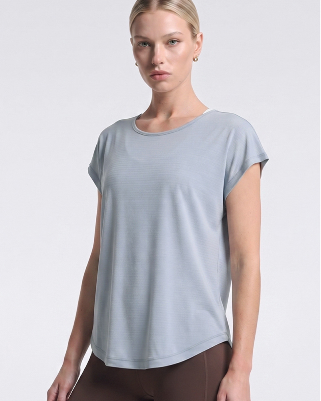 Short Sleeve Breathable Women Sport T Shirts S-XL