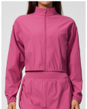 OEM Logo Women Long Sleeve Breathable Yoga Coat S-XL