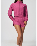 OEM Logo Women Long Sleeve Breathable Yoga Coat S-XL