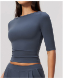 OEM Logo Printed Wholesale Mid-Sleeve Women T Shirt S-XL