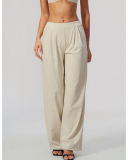 OEM Logo Printed Loose Running Sporty Yoga Long Pants S-XL
