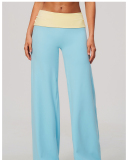 OEM Logo Printed Loose Running Sporty Yoga Long Colorblock Pants S-XL