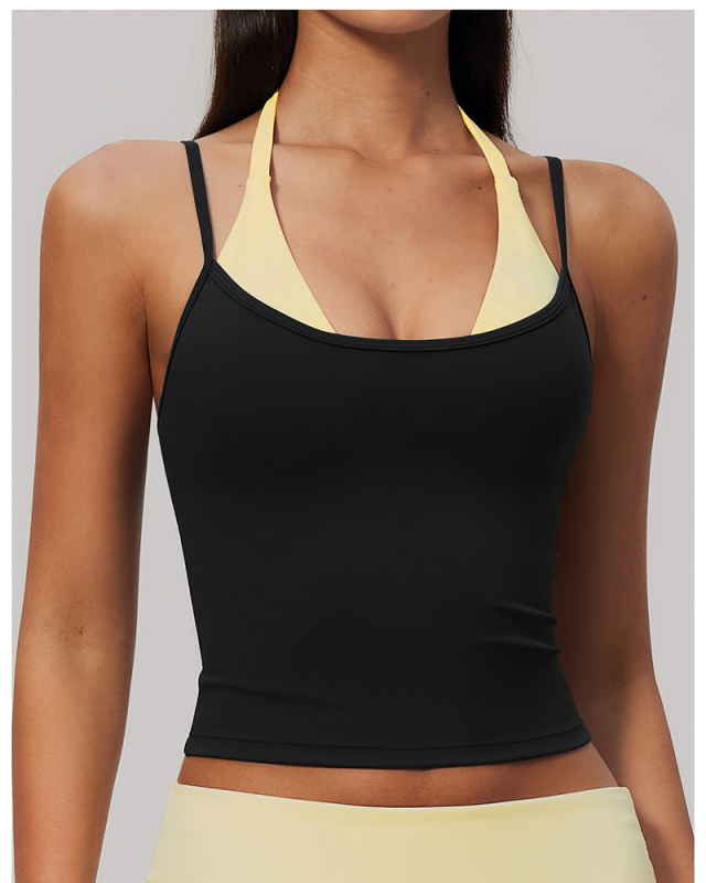 OEM Logo Printed Wholesale Multi Strap Women Vest S-XL