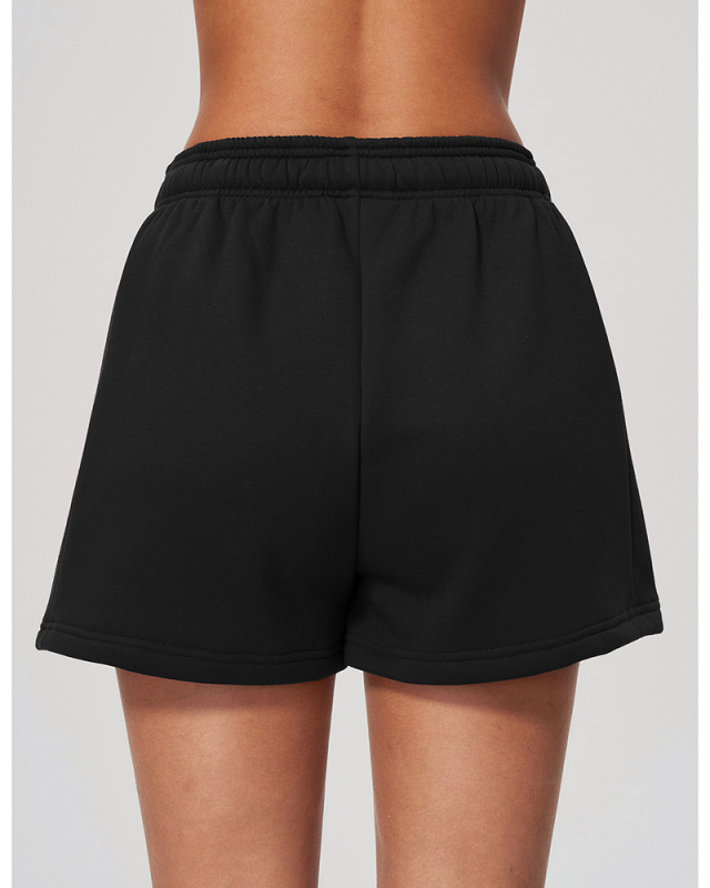 OEM Logo Printed Leisure Women Yoga Running Short S-XL