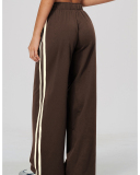 OEM Logo Printed Winter Wide Leg Yoga Pant  S-XL