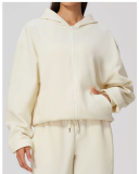 OEM Logo Printed Winter Long Sleeve Hoodies Sporty Jacket S-XL