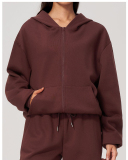 OEM Logo Printed Winter Long Sleeve Hoodies Sporty Jacket S-XL
