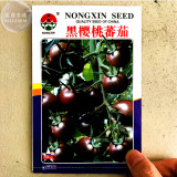 'Black Cherry' Indeterminate Tomato Organic Seeds