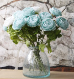 10pcs Chinese Peony Decorative Flowers False Blossom Artificial Flowers the Simulation Decor Home Big Blooms