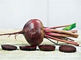 BELLFARM Dark Red Beet Organic Seeds, 50 Seeds, Professional Pack,  sweet tasty blood red flesh vegetables BD095H