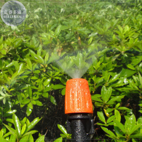 BELLFARM 50 pcs Atomizer Spraying Nozzle with 3-connectors for 4/7mm PVC Water Hose BD113H