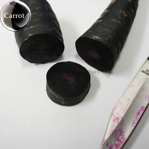 Rare Organic Dark Purple Edible Carrot, 100 seeds, a nutritious and healthy vegetables E3585