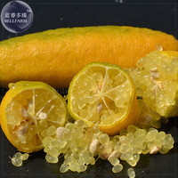 Yellow Finger Lime Pomegrante Plant seeds, 10 seeds, professional pack, a must for garden rare plant E4125