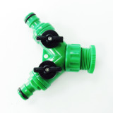 1/2'' 3/4'' Female Adjustable Plastic Quick Fitting for Water Y type Connector Quick Coupling Drip Irrigation System Adapter