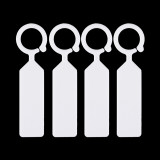 50PCS High Quality Plastic Plants Tags Nursery Garden Ring Label Pot Marker Stake Hanging Tags Greenhouse Bonsai Collar Tags