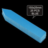 25PCS 150x25mm Bonsai Plants Flowers Plastic Markers Gardening Labels Herbs Garden Tags Stake on Soil PVC Paint Stick