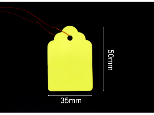 50PCS 35x50mm Hang Plant Markers Labels Strip Line Hanging Tags Flexible PVC Plastic Seedling Garden Flowers Plate Garden Tools