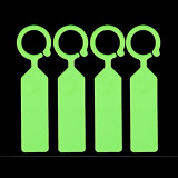50PCS High Quality Plastic Plants Tags Nursery Garden Ring Label Pot Marker Stake Hanging Tags Greenhouse Bonsai Collar Tags